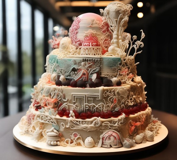 酒店蛋糕，文化与创新的完美结合